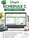 Simple Schedule C Template